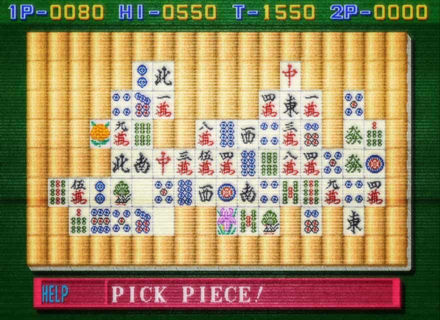 Shisensho 1989 arcade screen by Irem and Tamtex