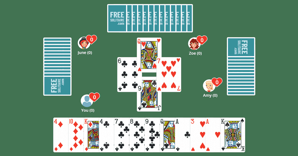 Play Hearts Online For Free In Full Screen Play Hearts Online For Free In Full Screen